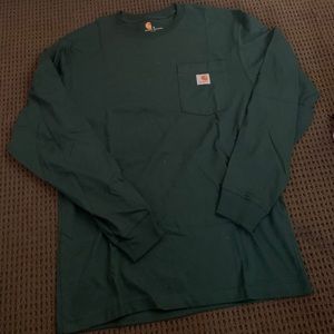 WORN 1x Carhartt Long Sleeve Sz Small Mens